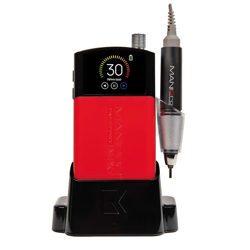 kupa-manipro-passport-next-complete-black-ponceuse-lectrique-ongles-avec-poign-e image 1