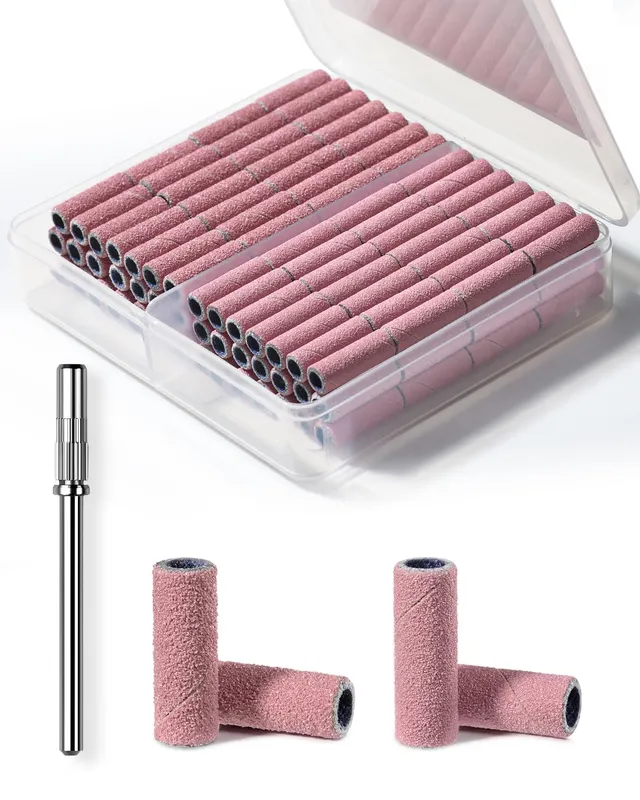 makartt-mini-sanding-bands-roses-pour-perceuse-ongles-bagues-abrasives-multi-gra image 1