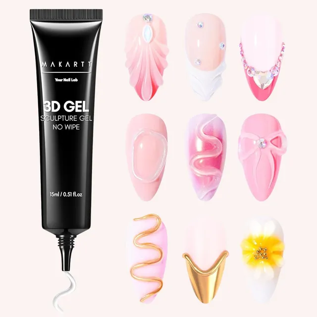 makartt-3d-gel-sculpture-gel-gel-de-sculpture-3d-pour-motifs-fleurs-et-nail-art- image 1