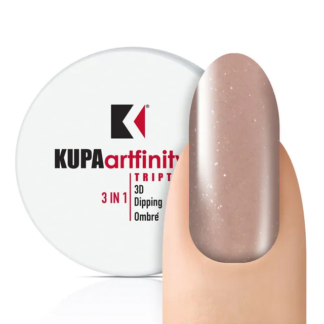 kupa-artfinity-triptych-bombshell-poudre-acrylique-color-e-nude-28-g-1-oz-3-tech image 1