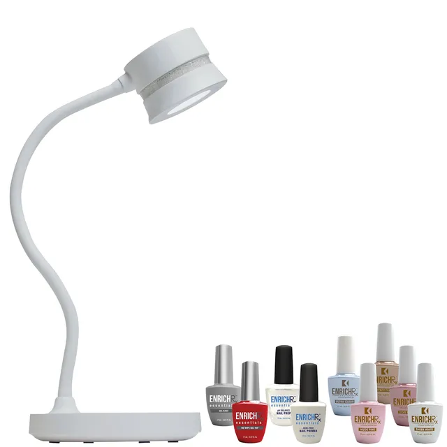 kupa-duet-lampe-de-table-led-uv-2-en-1-blanche-sans-contact-bundle-enrichrx-buil image 1