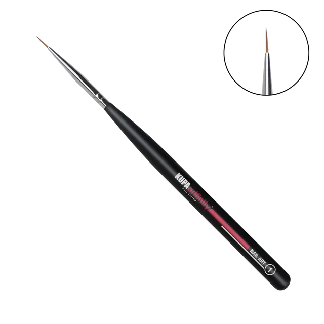 kupa-artfinity-nail-art-brush-1-pinceau-nail-art-fin-pour-liner-d-tails-acryliqu image 1