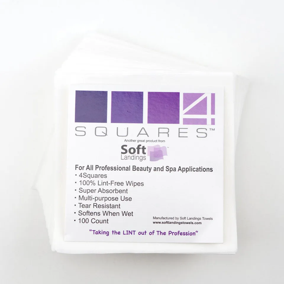 kupa-soft-landings-4squares-towels-lingettes-non-pelucheuses-4x4-bo-te-de-100 image 1