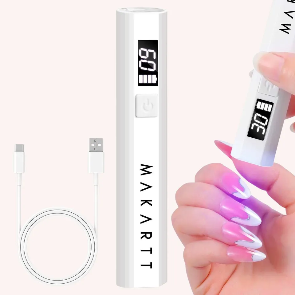 makartt-lampe-uv-led-de-curation-mini-portable-lampe-ongles-de-poche-sans-fil-po image 1