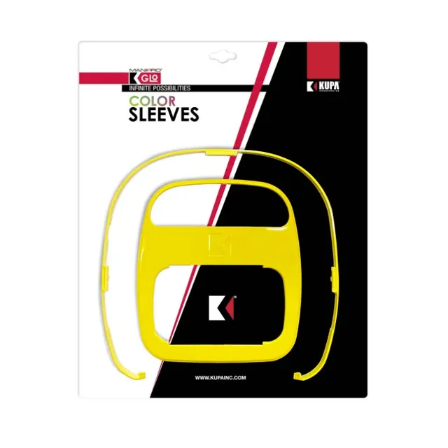 kupa-manipro-glo-color-sleeve-hollywood-jaune-n-on-set-de-manchons-de-couleur-po image 1