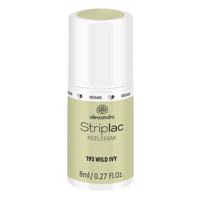 alessandro-striplac-wild-ivy-8-ml-vernis-ongles-uv-vert-clair-peel-off-vegan-ten image 1