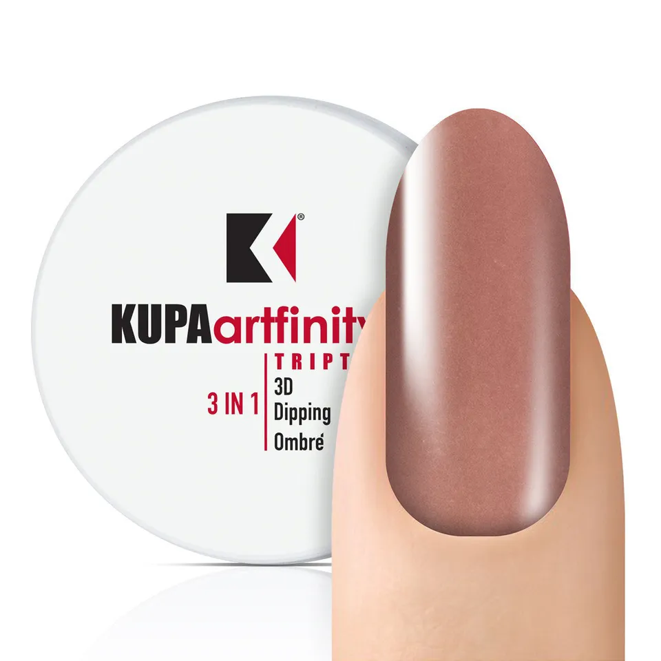 kupa-artfinity-triptych-at-first-blush-poudre-acrylique-nude-1-oz-ombr-3d-et-dip image 1