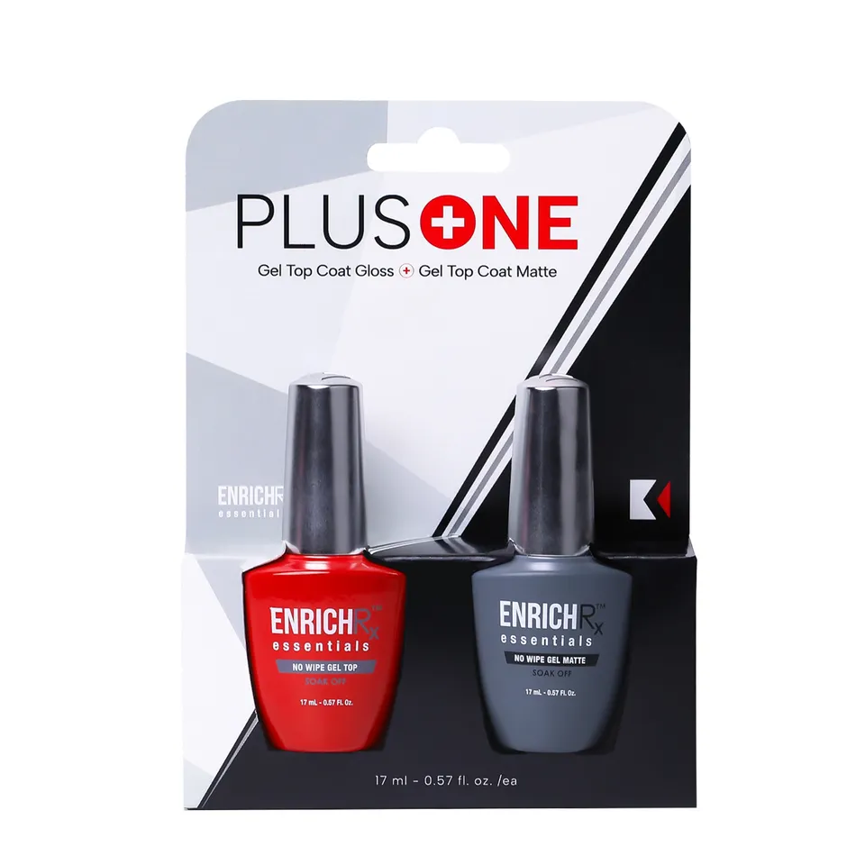 kupa-plus-one-essentials-duo-top-coats-duo-top-coat-gel-glossy-mat-17-ml image 1