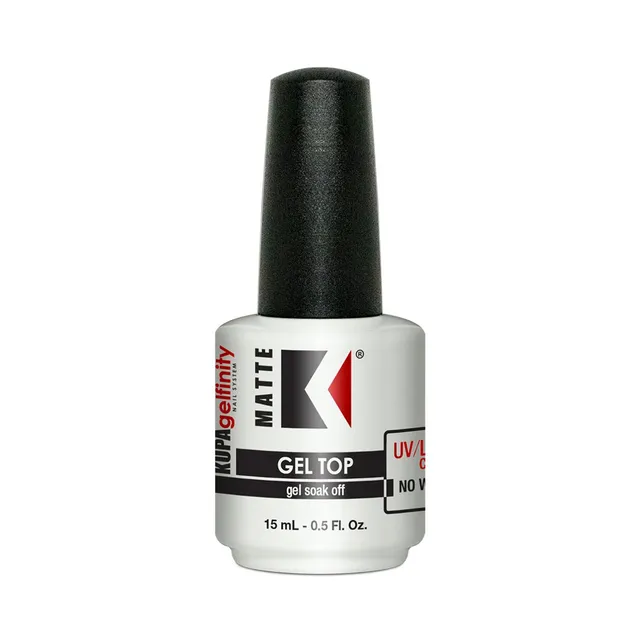 kupa-gelfinity-gel-topcoat-matte-top-coat-mat-soak-off-sans-essuyage-flacon-0-5- image 1