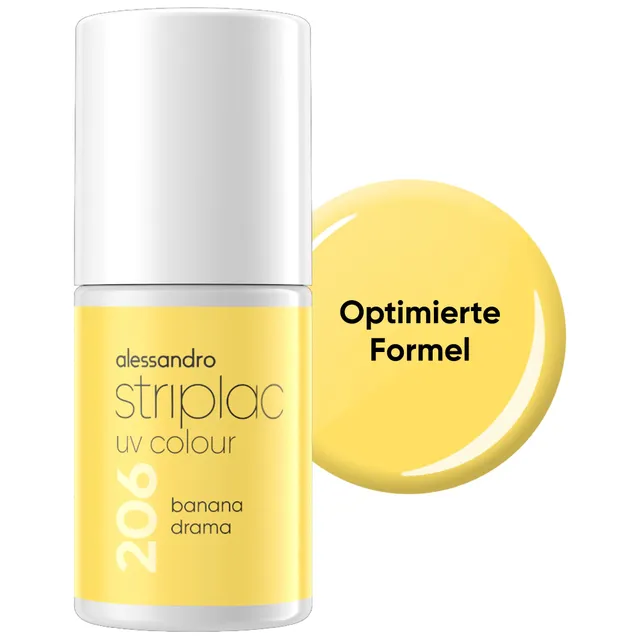 alessandro-striplac-vernis-ongles-uv-banana-drama-jaune-opaque-tenue-jusqu-15-jo image 1