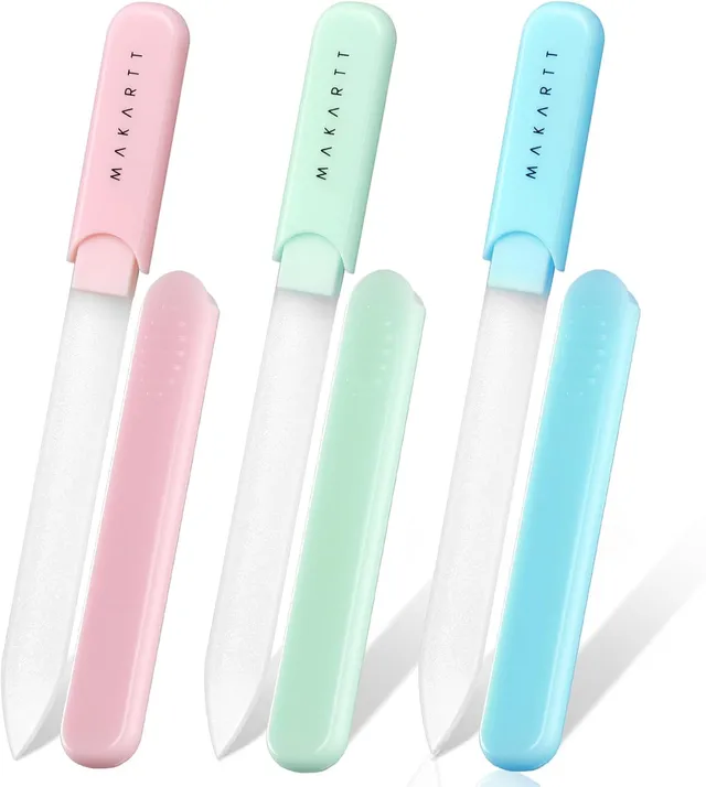makartt-glass-nail-files-set-de-3-limes-en-verre-pour-ongles-naturels-fragiles image 1