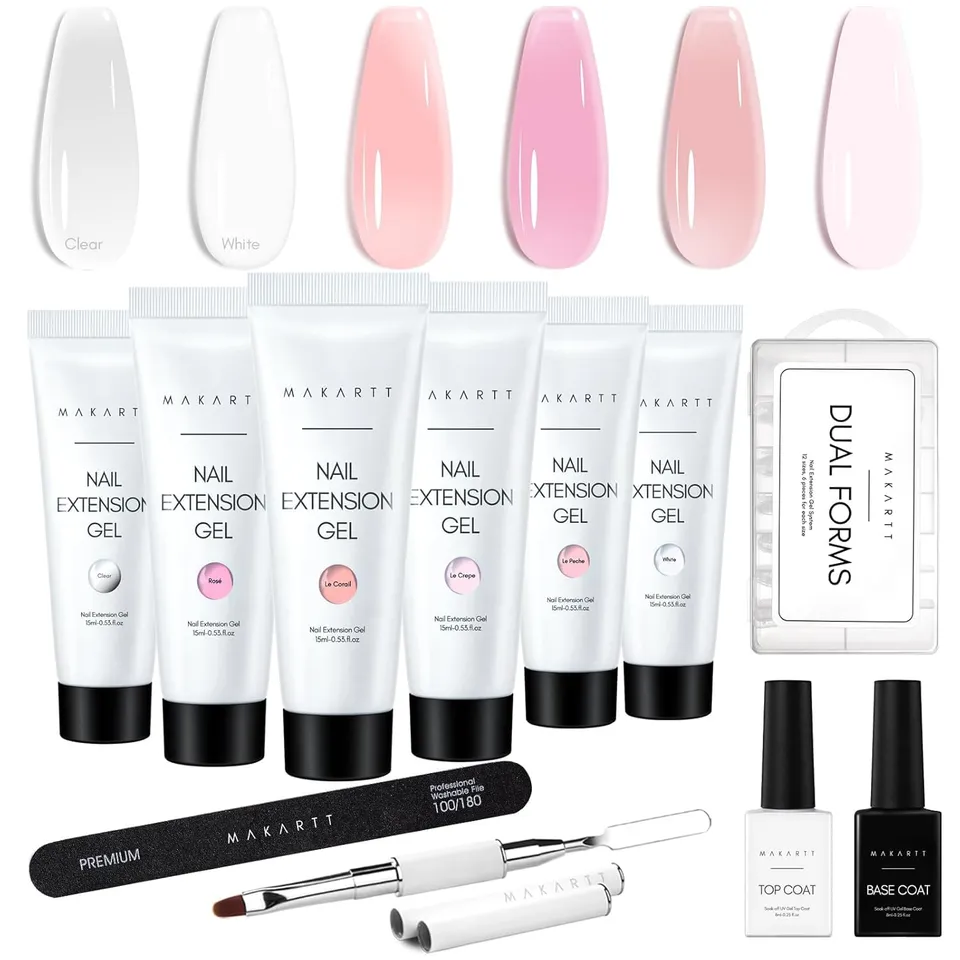 makartt-all-in-one-poly-gel-nail-extension-kit-kit-complet-d-extensions-d-ongles image 1