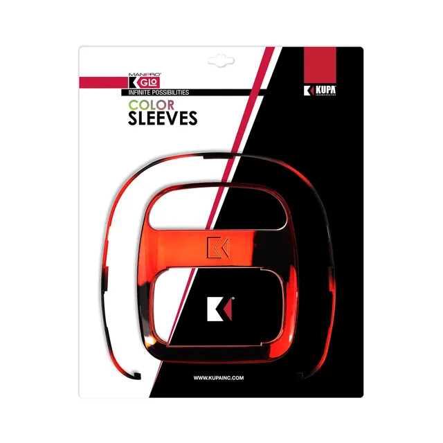 kupa-manipro-glo-color-sleeve-candy-apple-red-manchon-de-couleur-pour-lampe-uv-l image 1