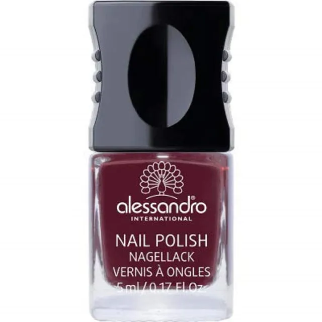 alessandro-905-rouge-noir-vernis-ongles-couvrant-6-free-vegan-10-ml image 1