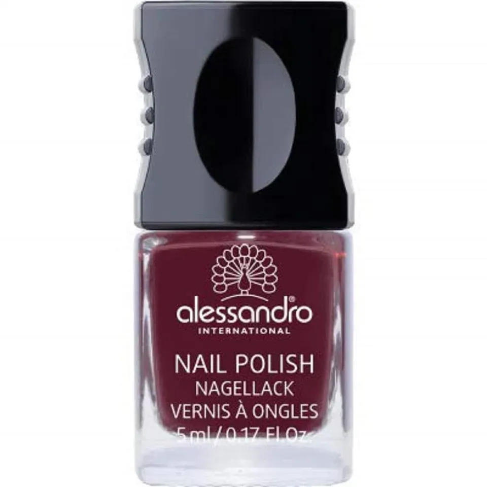 alessandro-905-rouge-noir-vernis-ongles-couvrant-6-free-vegan-10-ml image 1