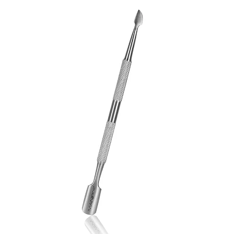 kupa-manipro-cuticle-pusher-double-ended-pousse-cuticules-double-embout-en-acier image 1