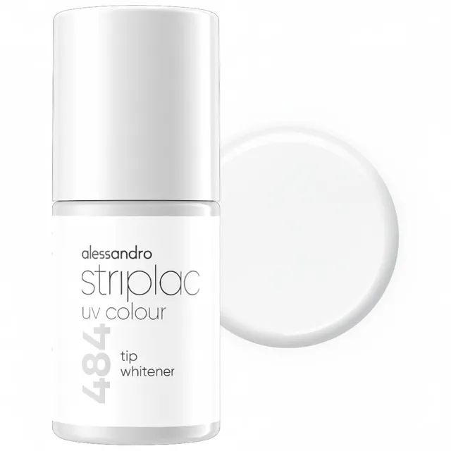 alessandro-striplac-uv-tip-whitener-6-5-ml-vernis-uv-blanc-french-manucure-couvr image 1