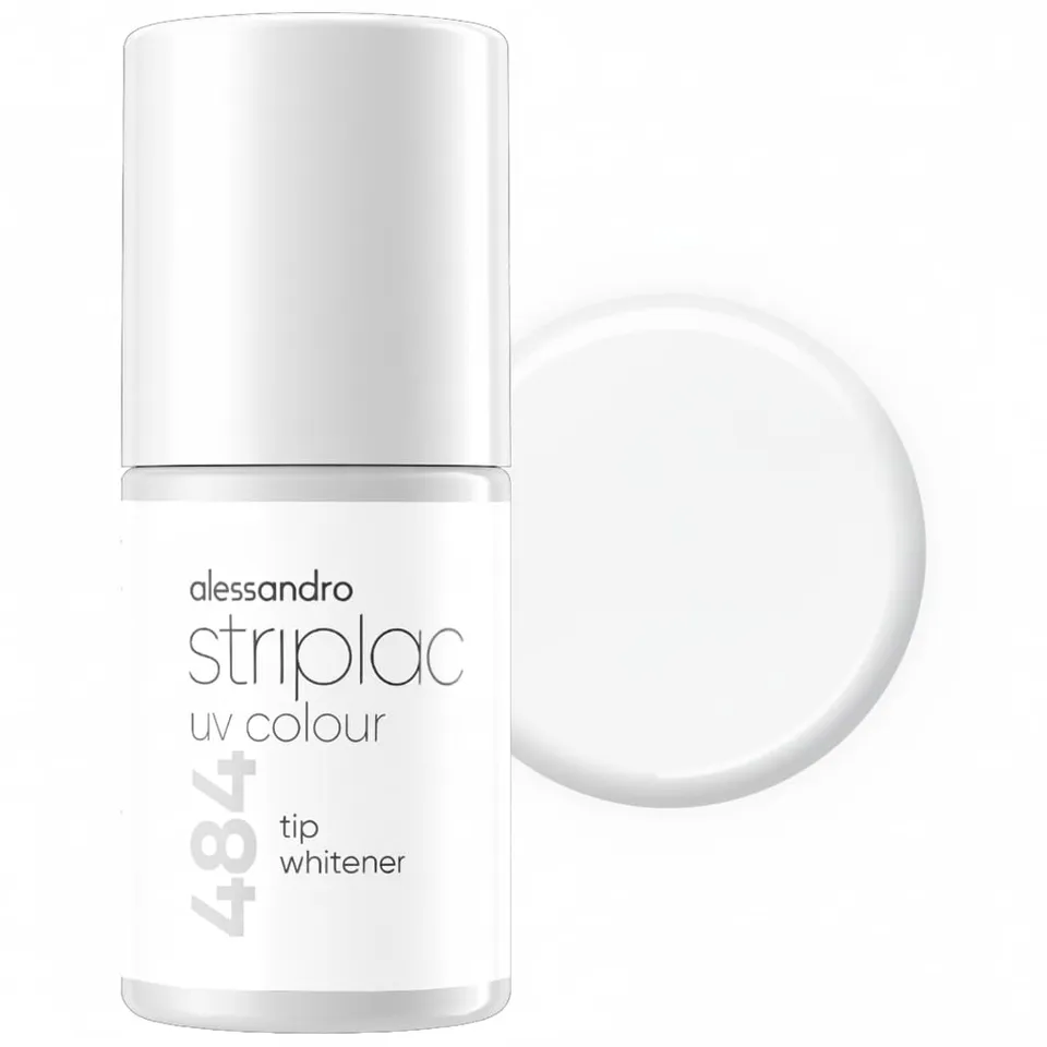 alessandro-striplac-uv-tip-whitener-6-5-ml-vernis-uv-blanc-french-manucure-couvr image 1