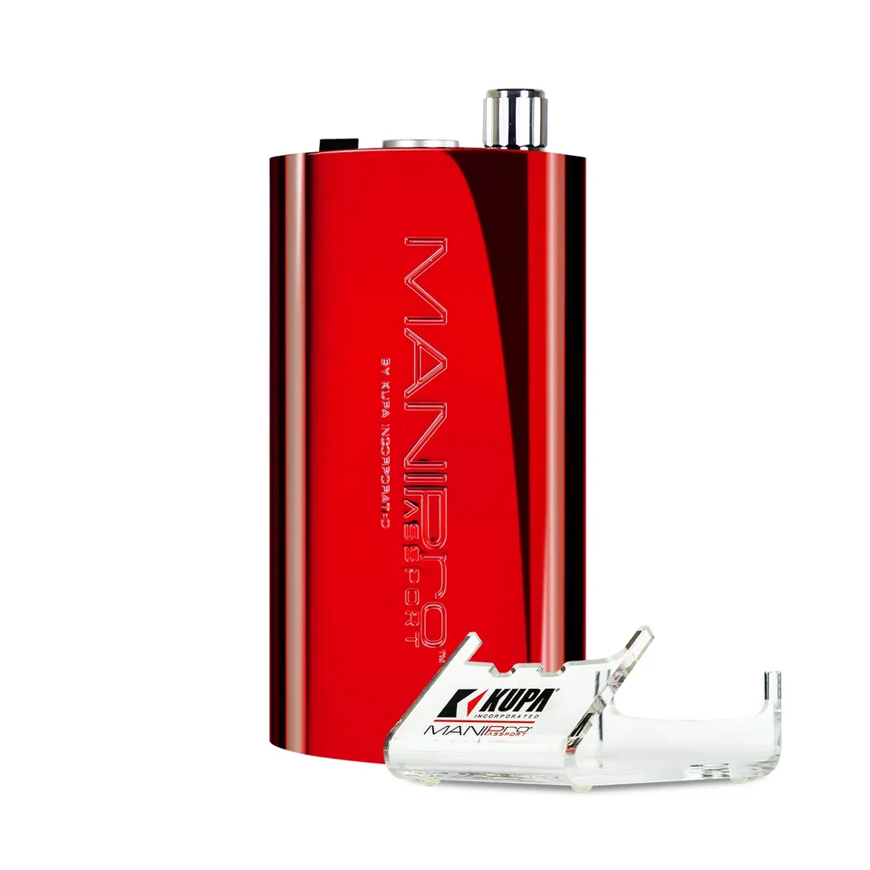 kupa-mani-pro-passport-control-box-candy-apple-red-bo-tier-de-commande-de-fraise image 1