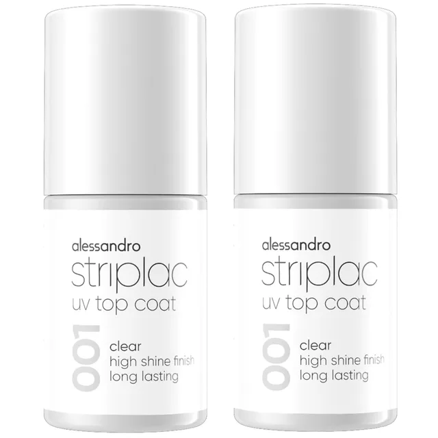 alessandro-striplac-top-coat-clear-bundle-lot-de-2-top-coats-uv-6-5-ml-brillance image 1