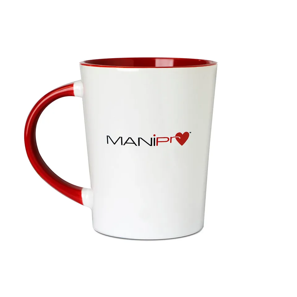 kupa-manipro-mug-mug-officiel-en-gr-s-14-oz-blanc-brillant-ext-rieur-rouge-int-r image 1