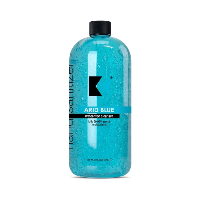 kupa-arid-blue-hand-sanitizer-32oz-gel-hydroalcoolique-d-sinfectant-70-thanol-fo image 1