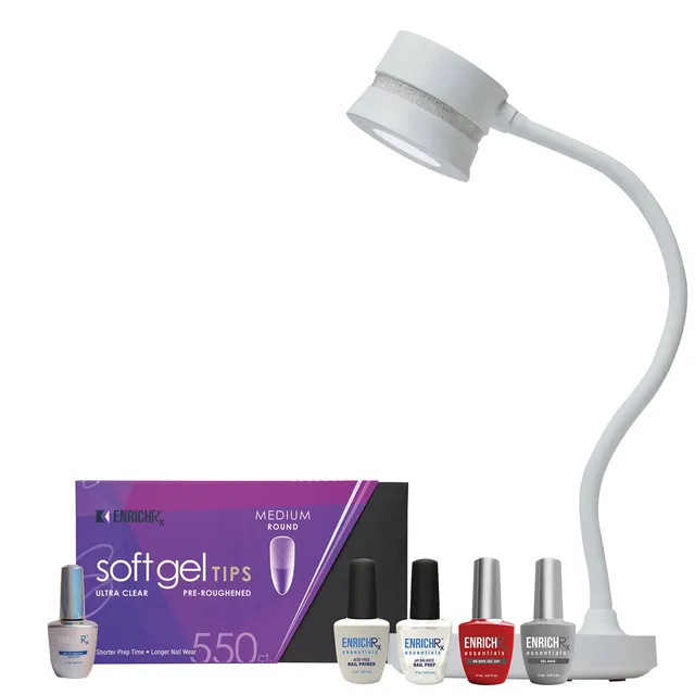 kupa-manipro-glo-duet-white-lampe-led-uv-2-en-1-avec-essentials-et-embouts-soft- image 1