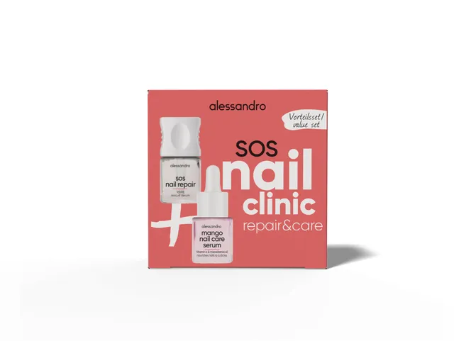 alessandro-lot-de-2-soins-ongles-sos-nail-repair-s-rum-fortifiant-mango-nail-car image 1