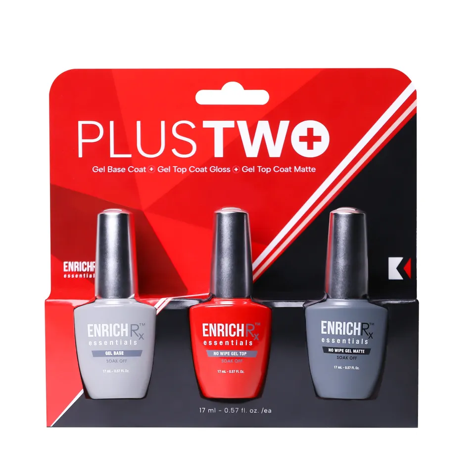 kupa-enrichrx-essentials-plus-two-trio-kit-base-coat-glossy-top-coat-matte-top-c image 1