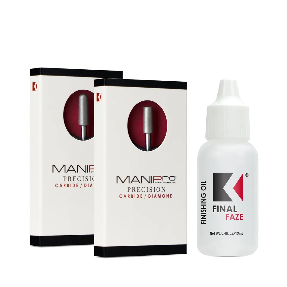kupa-manipro-manicure-bit-bundle-coffret-2-embouts-diamant-fine-huile-de-finitio image 1