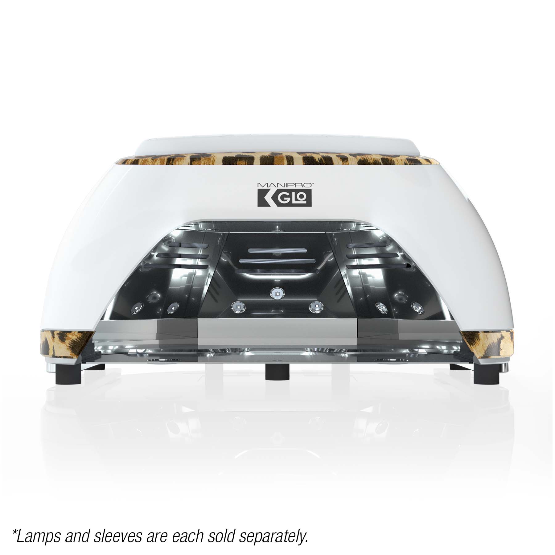 kupa-manipro-glo-color-sleeve-cheetah-habillage-de-lampe-led-uv-top-bas-inclus image 6