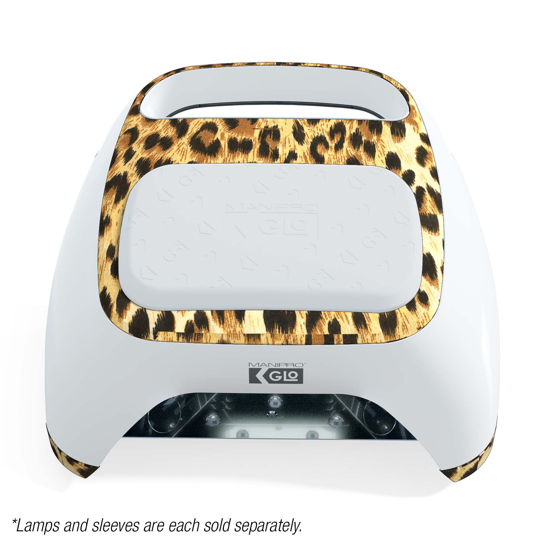 kupa-manipro-glo-color-sleeve-cheetah-habillage-de-lampe-led-uv-top-bas-inclus image 7