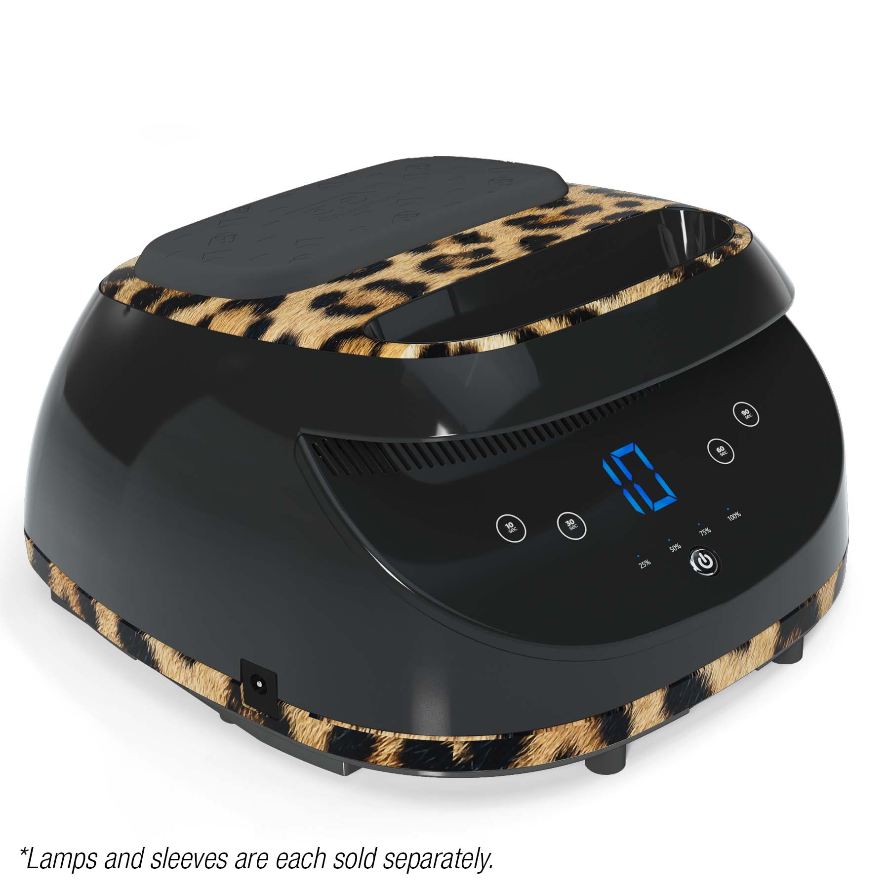 kupa-manipro-glo-color-sleeve-cheetah-habillage-de-lampe-led-uv-top-bas-inclus image 5