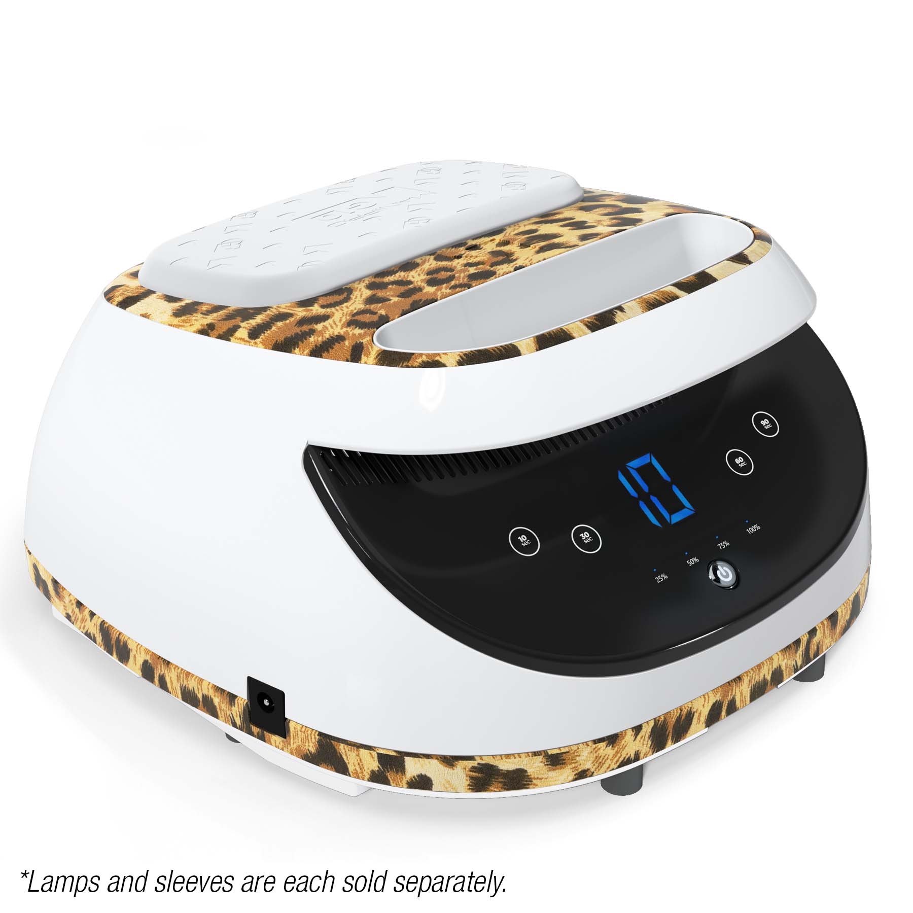 kupa-manipro-glo-color-sleeve-cheetah-habillage-de-lampe-led-uv-top-bas-inclus image 8