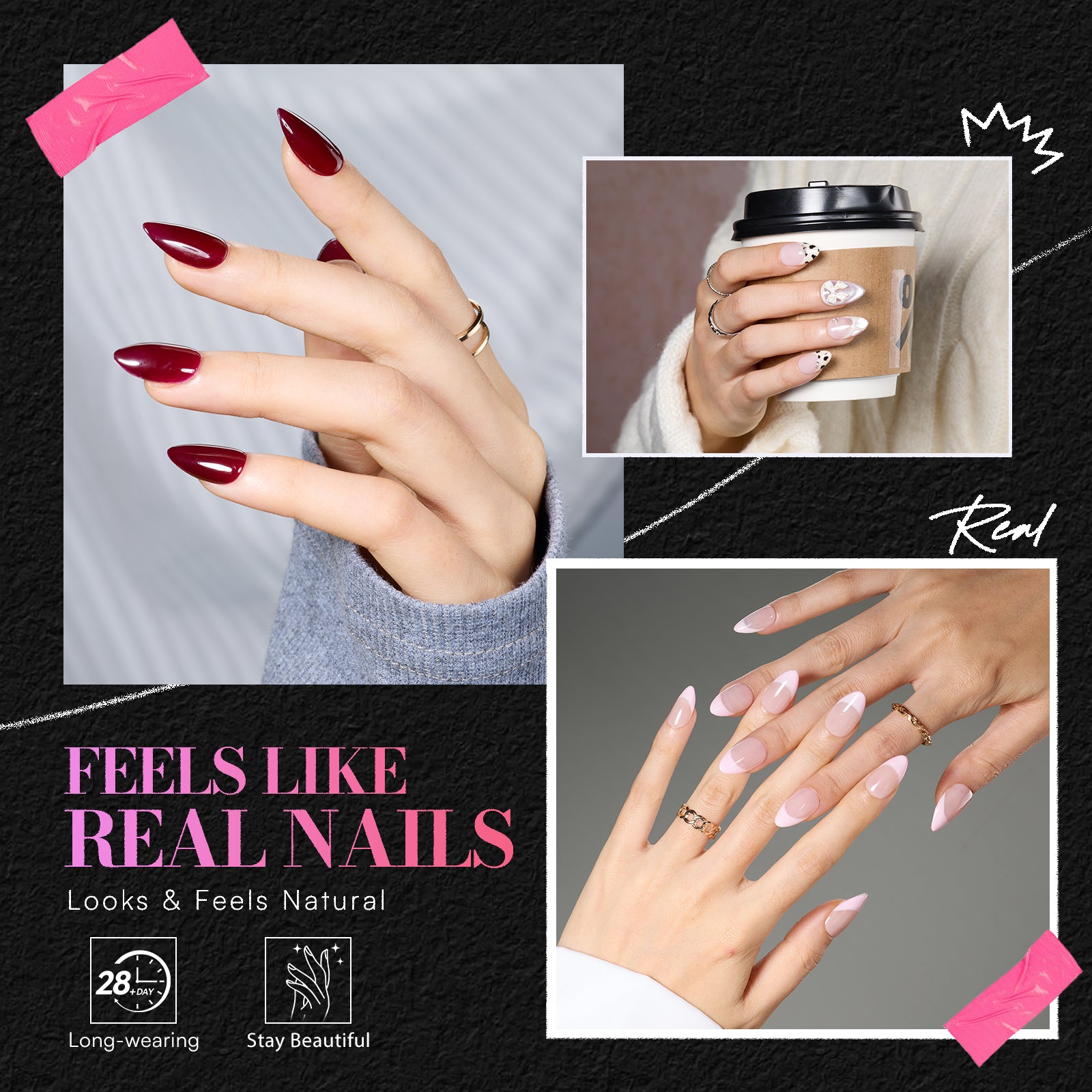 makartt-nail-tips-almond-capsules-pleines-et-demi-couvertes-multi-formes-240-pi- image 3
