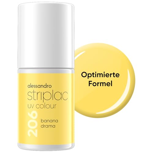alessandro-striplac-vernis-ongles-uv-banana-drama-jaune-opaque-tenue-jusqu-15-jo image 8