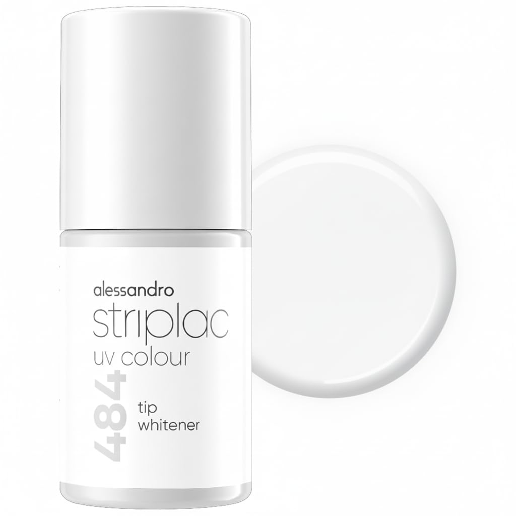 alessandro-striplac-uv-tip-whitener-6-5-ml-vernis-uv-blanc-french-manucure-couvr image 1