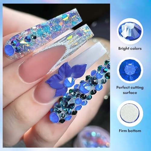 makartt-strass-pour-ongles-multi-tailles-1110-pi-ces-gems-dos-plat-en-6-dimensio image 6