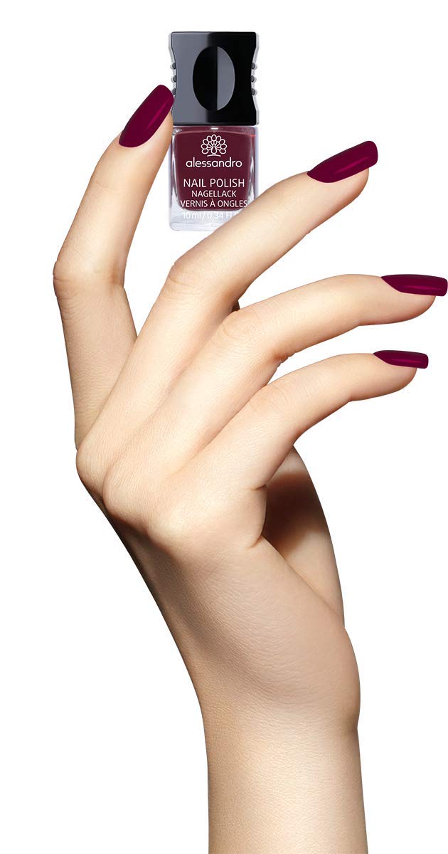 alessandro-905-rouge-noir-vernis-ongles-couvrant-6-free-vegan-10-ml image 2