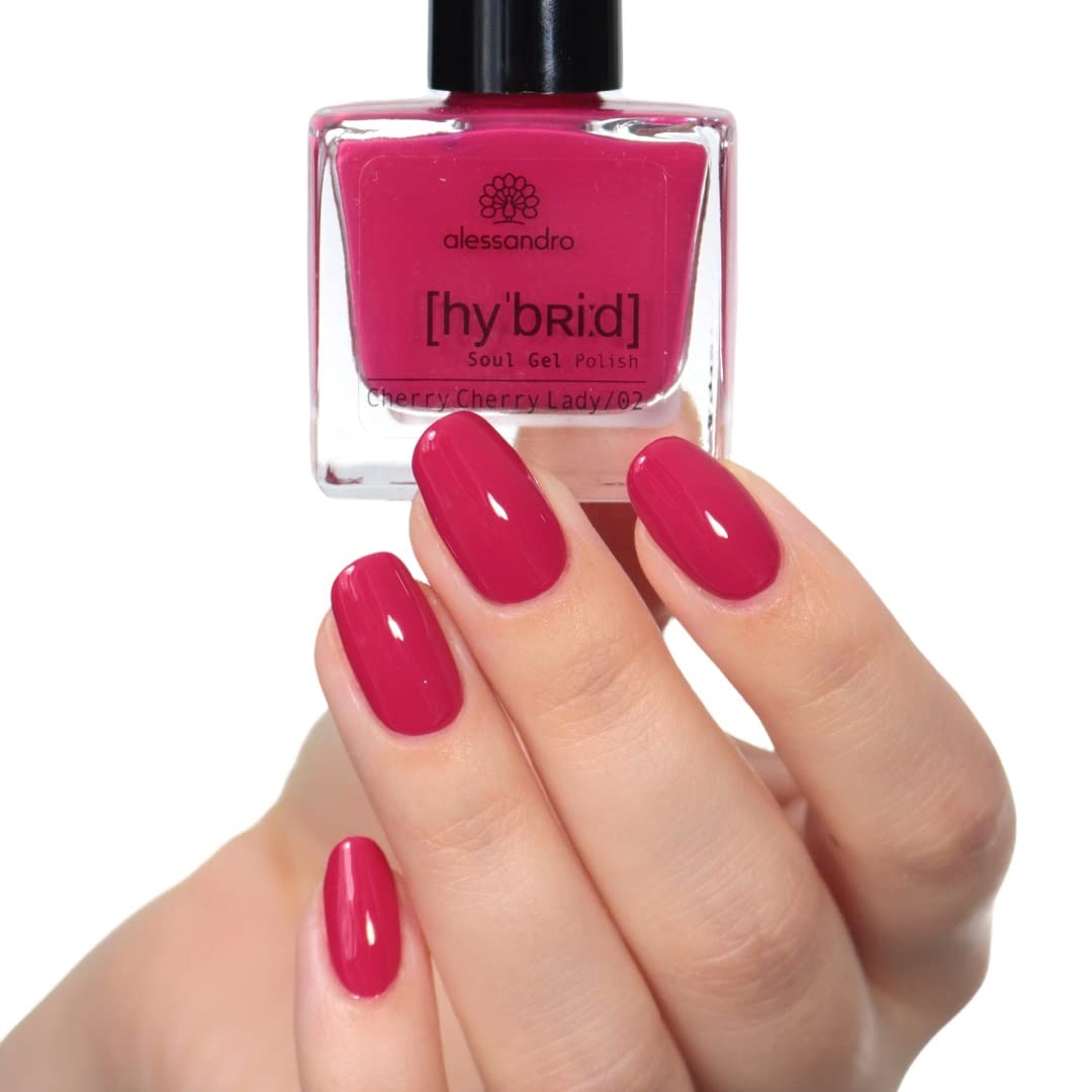 alessandro-hybrid-vernis-cherry-lady-rouge-framboise-vif-effet-gel-sans-lampe-le image 3