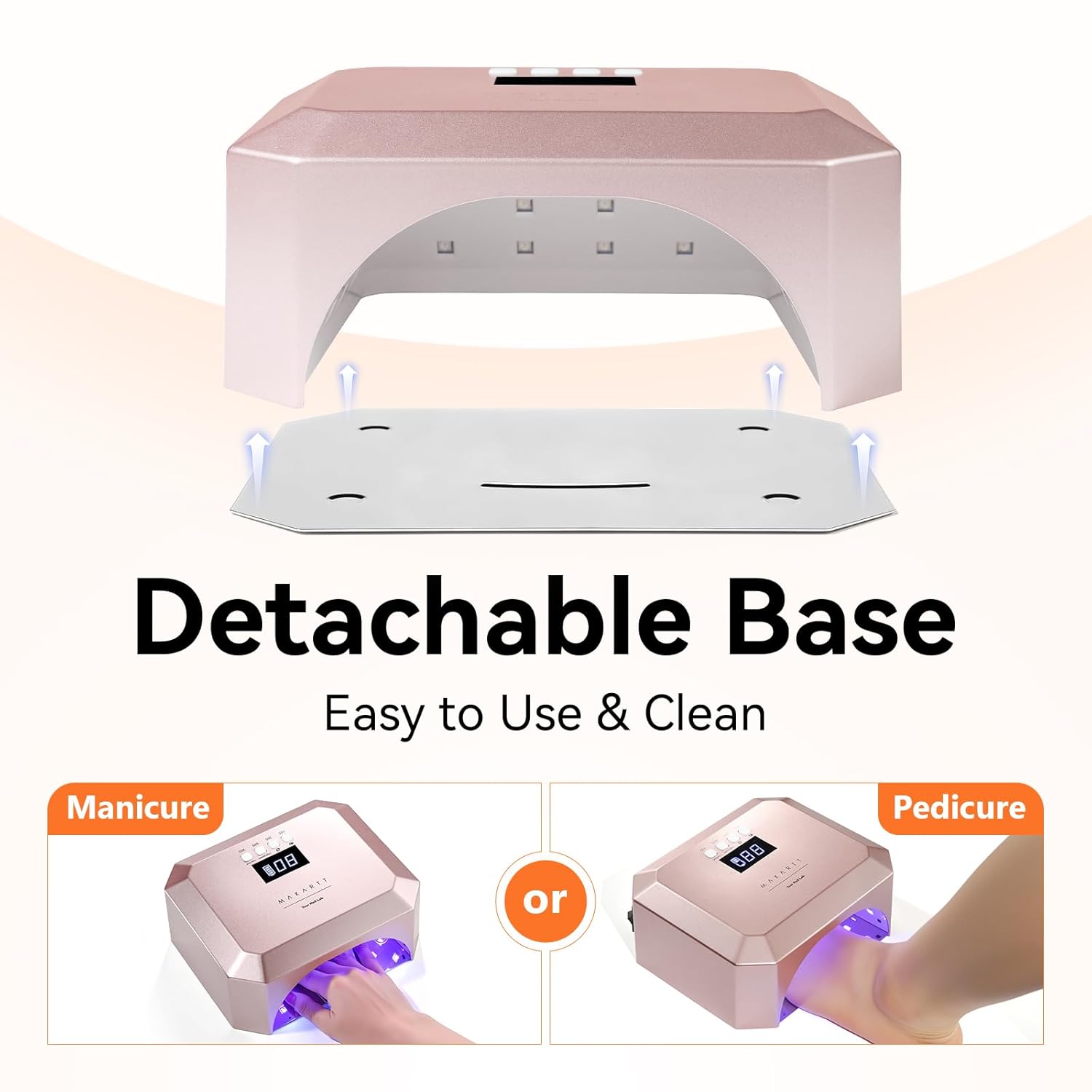 makartt-rose-pink-30w-uv-led-nail-lamp-lampe-ongles-rose-rechargeable-sans-fil image 5
