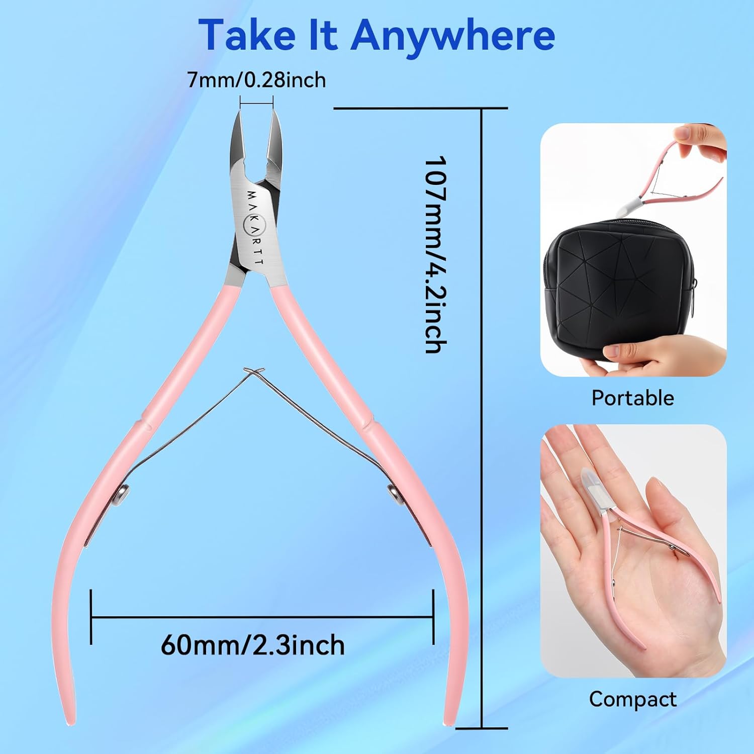 makartt-cuticle-nipper-7mm-pince-cuticules-professionnelle-lame-7-mm image 5