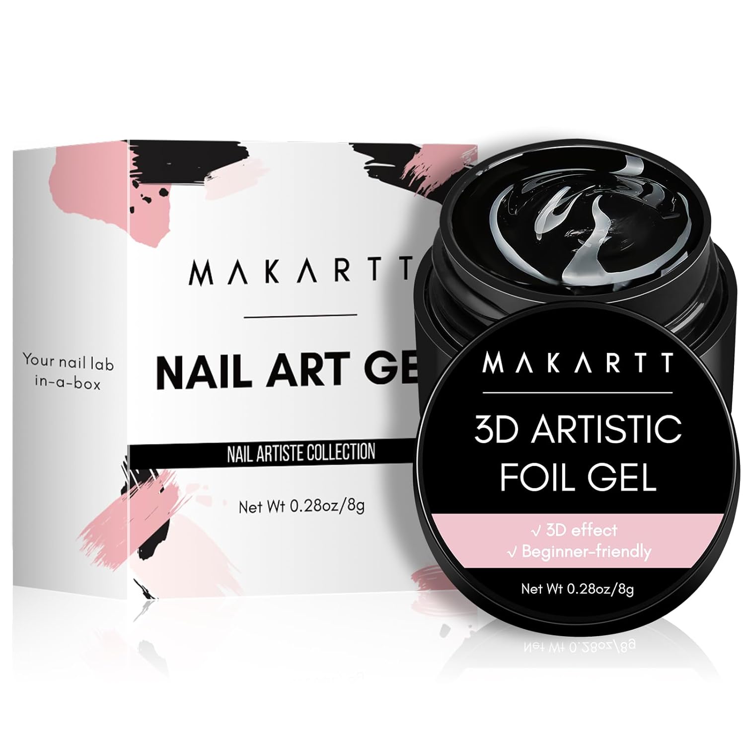 makartt-colle-feuille-de-nail-art-3d-artistic-gel-foil-de-transfert-8-g-avec-pin image 5