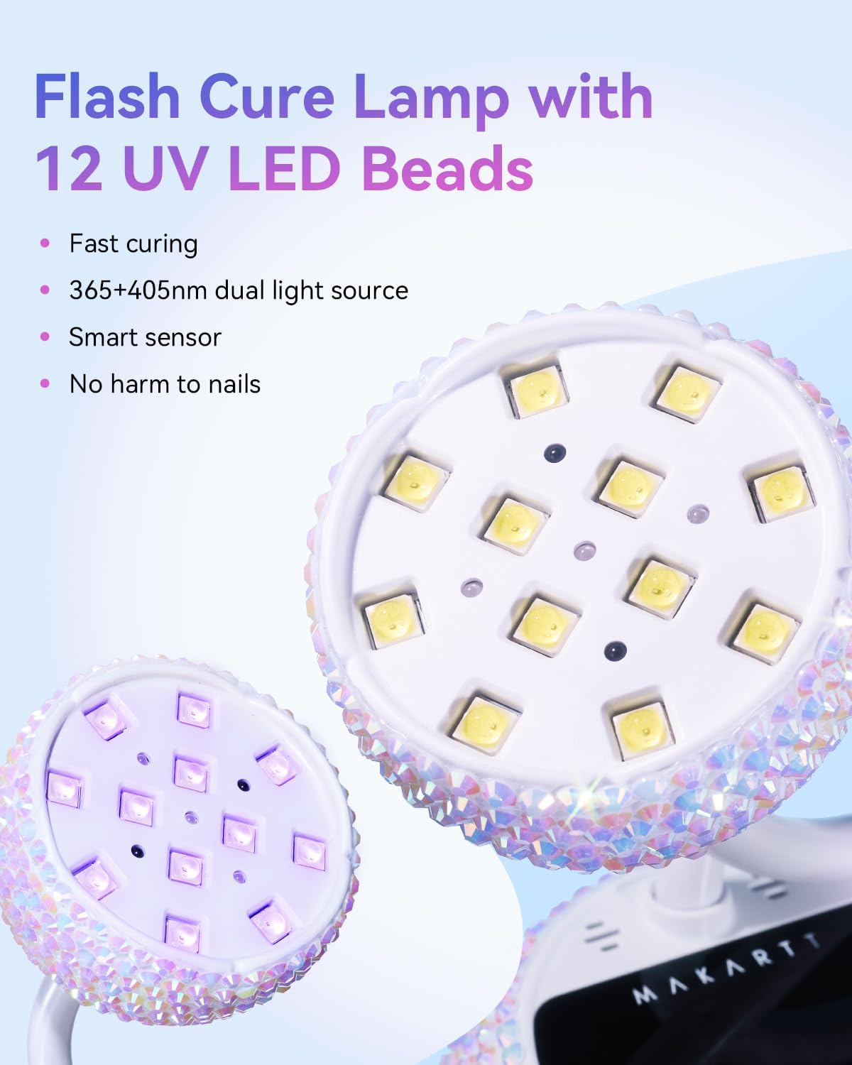 makartt-gooseneck-flash-cure-uv-led-nail-lamp-lampe-flash-col-de-cygne-pour-ongl image 2