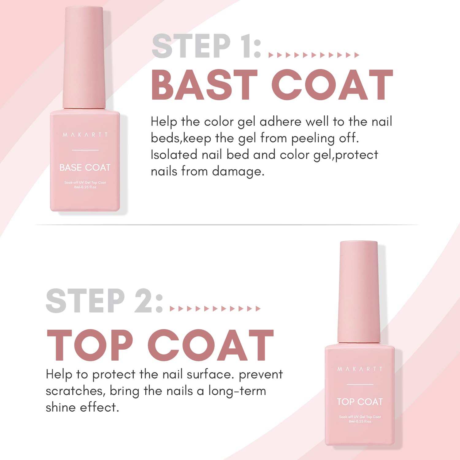 makartt-base-top-coat-8ml-duo-base-et-finition-gel-format-8ml-pour-manucure-long image 2