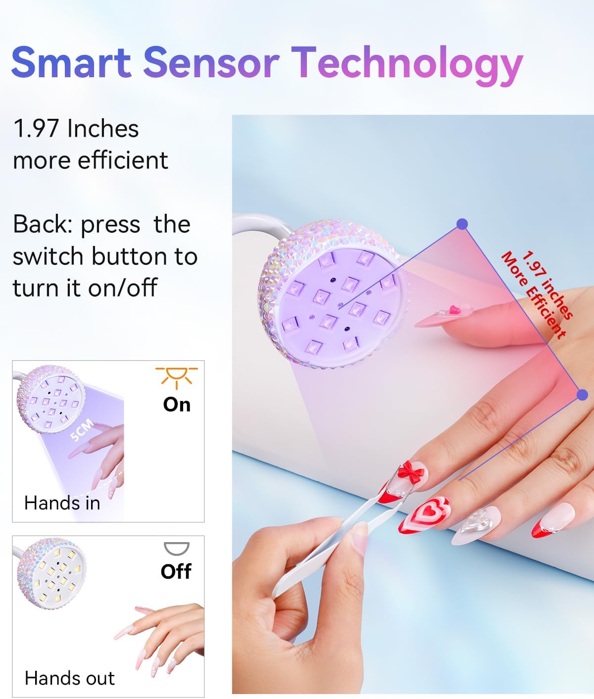 makartt-gooseneck-flash-cure-uv-led-nail-lamp-lampe-flash-col-de-cygne-pour-ongl image 3