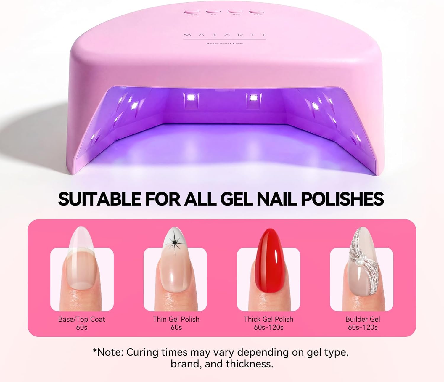 makartt-uv-nail-lamp-41-mw-cm-lampe-18-led-avec-capteur-automatique-et-4-minuteu image 3