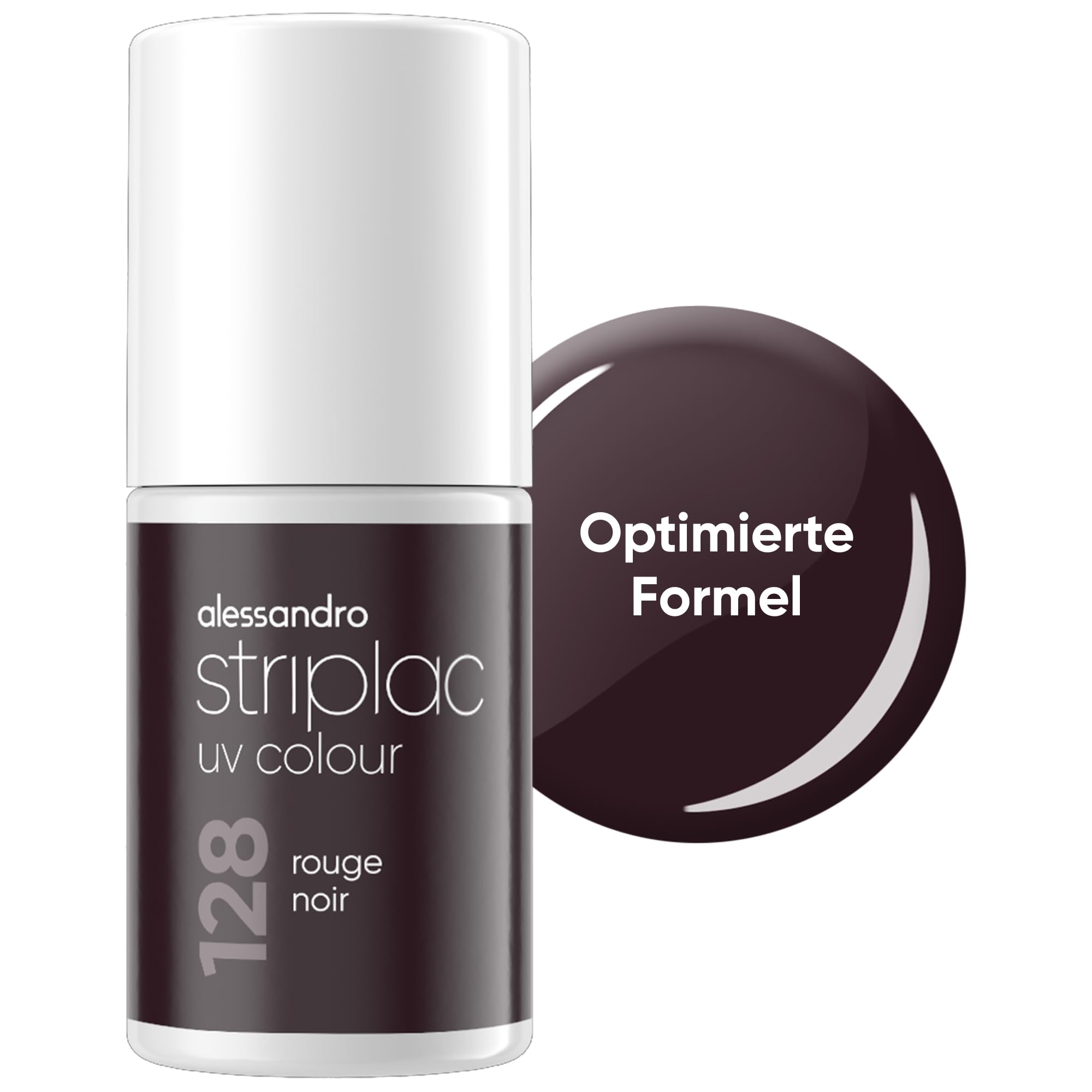 alessandro-striplac-rouge-noir-vernis-semi-permanent-uv-rouge-peel-off-v-gan-6-5 image 1