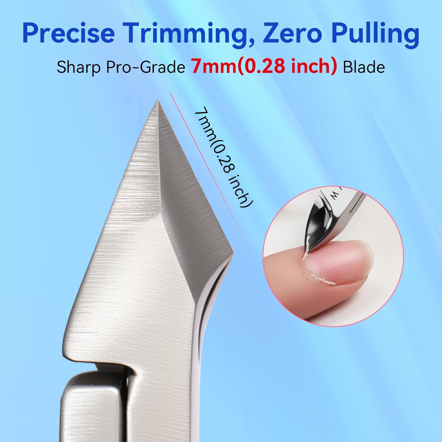 makartt-cuticle-nipper-7mm-pince-cuticules-professionnelle-lame-7-mm image 2