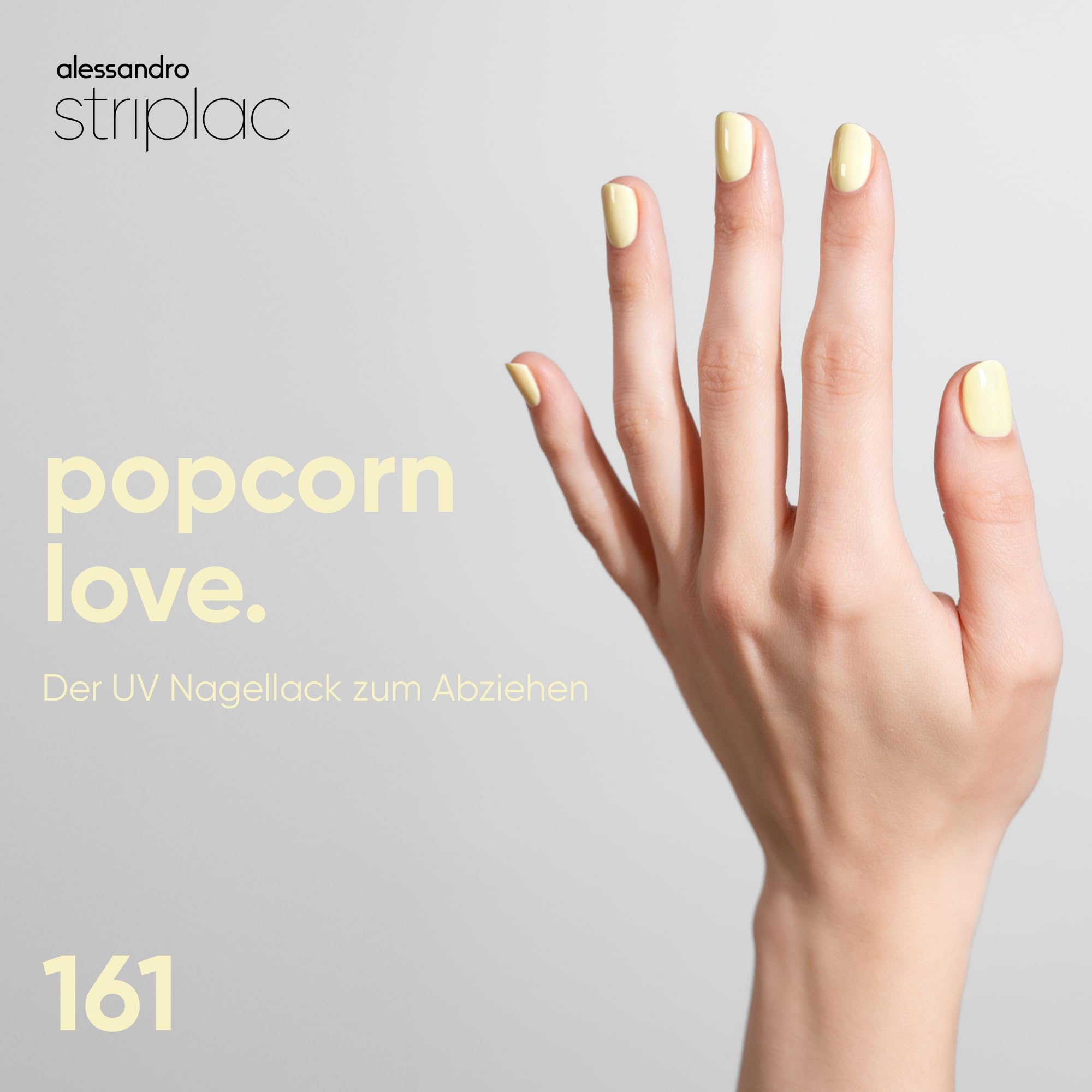 alessandro-striplac-vernis-ongles-uv-popcorn-love-jaune-pastel-opaque-tenue-jusq image 2